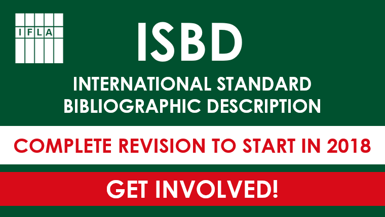 ISBD New Revision to Start in 2018