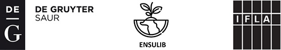 De Gruyter Saur - ENSULIB - IFLA logo block