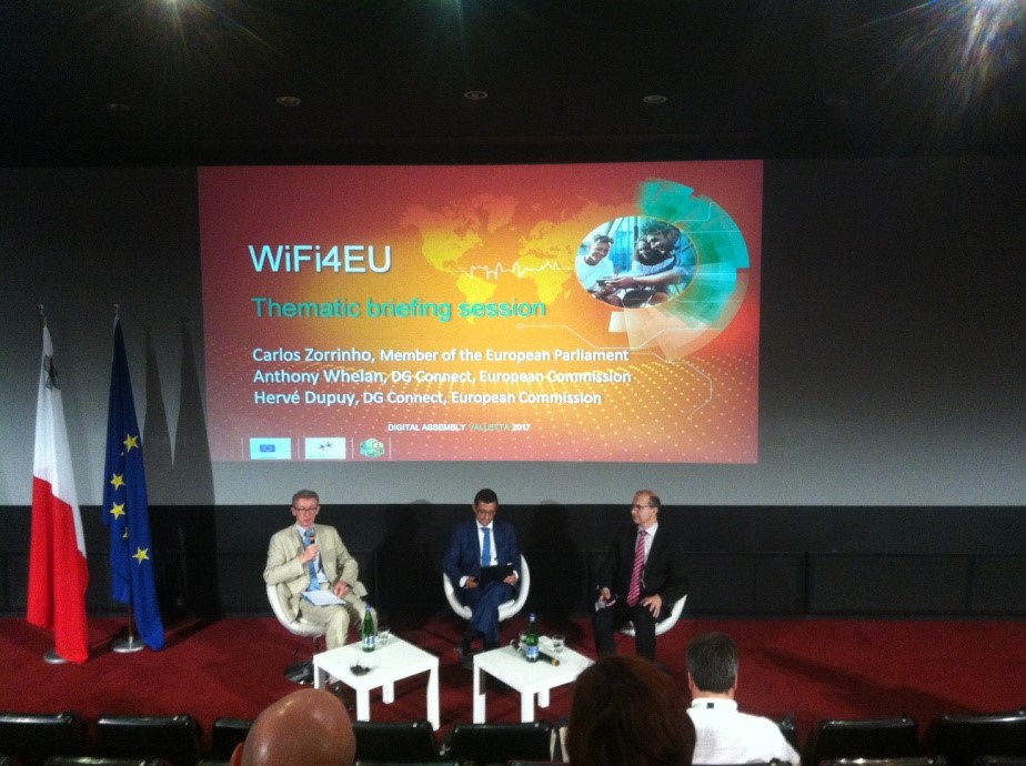 WiFi4EU Panel at European Digital Assembly