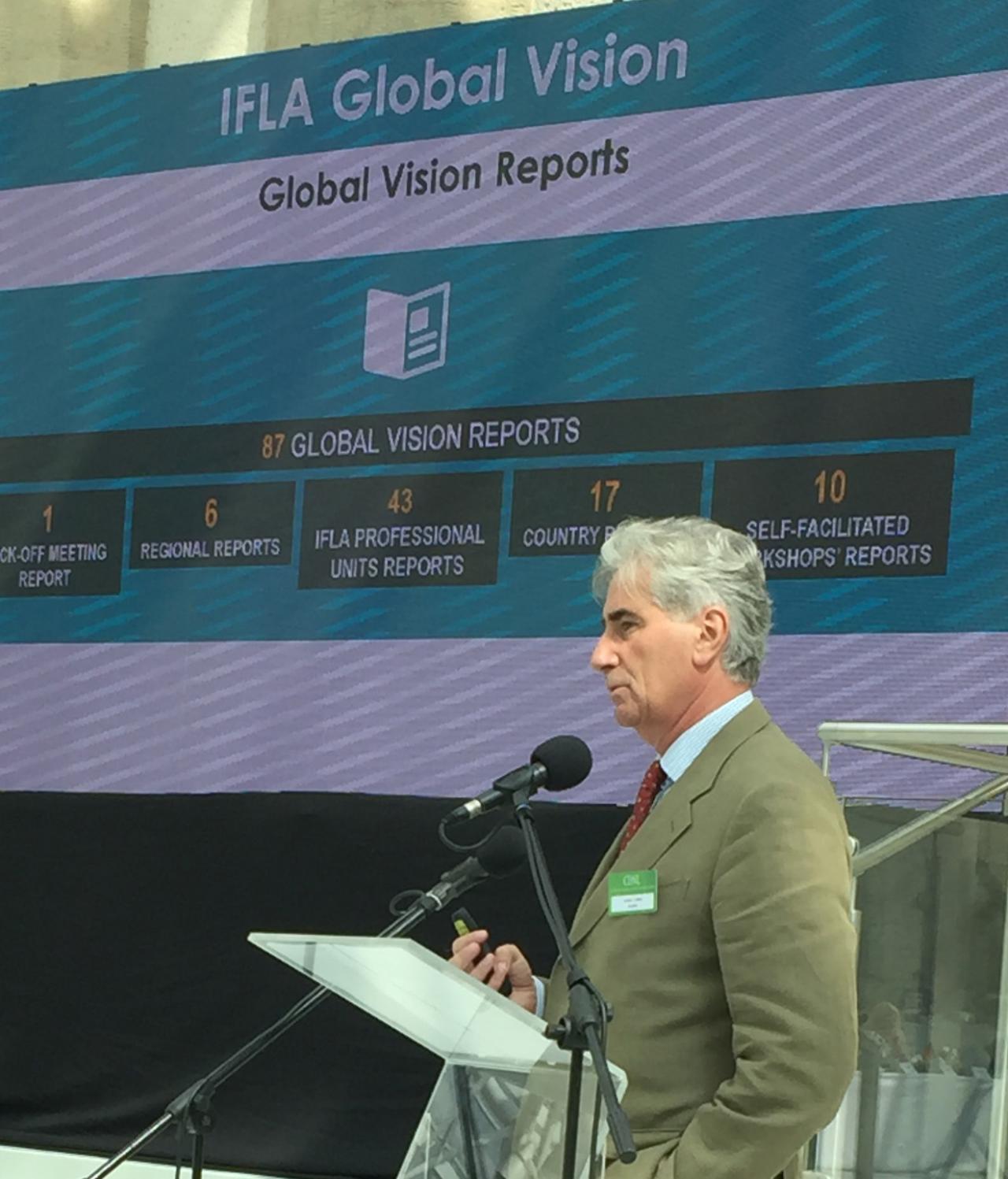 IFLA Secretary General Gerald Leitner