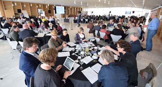 Global Vision workshop participants on 3 April