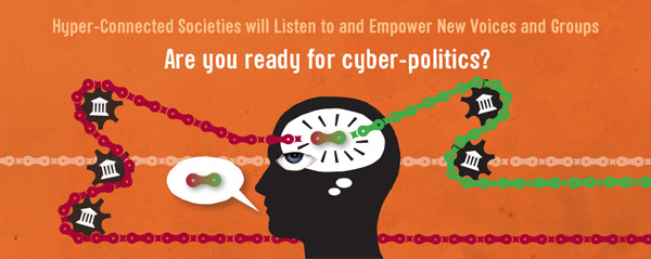 Today’s trend (trend 4) is: Hyper-connected societies will listen to and empower new voices and groups