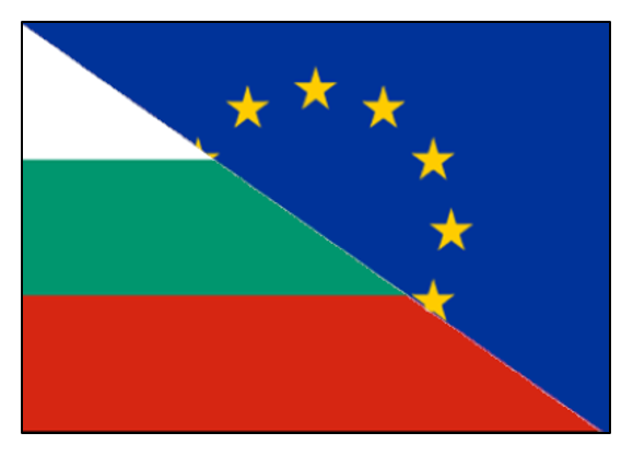 EU and Bulgarian Flags