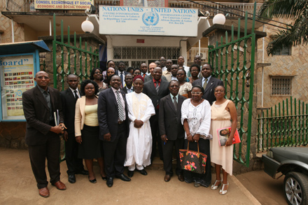 Participants at the 2030 Agenda meeting in Cameroon