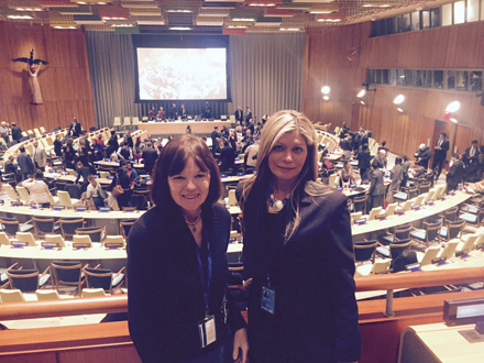 IFLA President-Elect Donna Scheeder and Governing Board member Loida Garcia-Febo