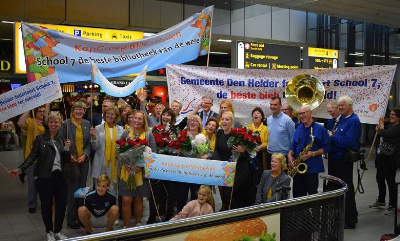 School 7 delegates are welcomed home to the Netherlands