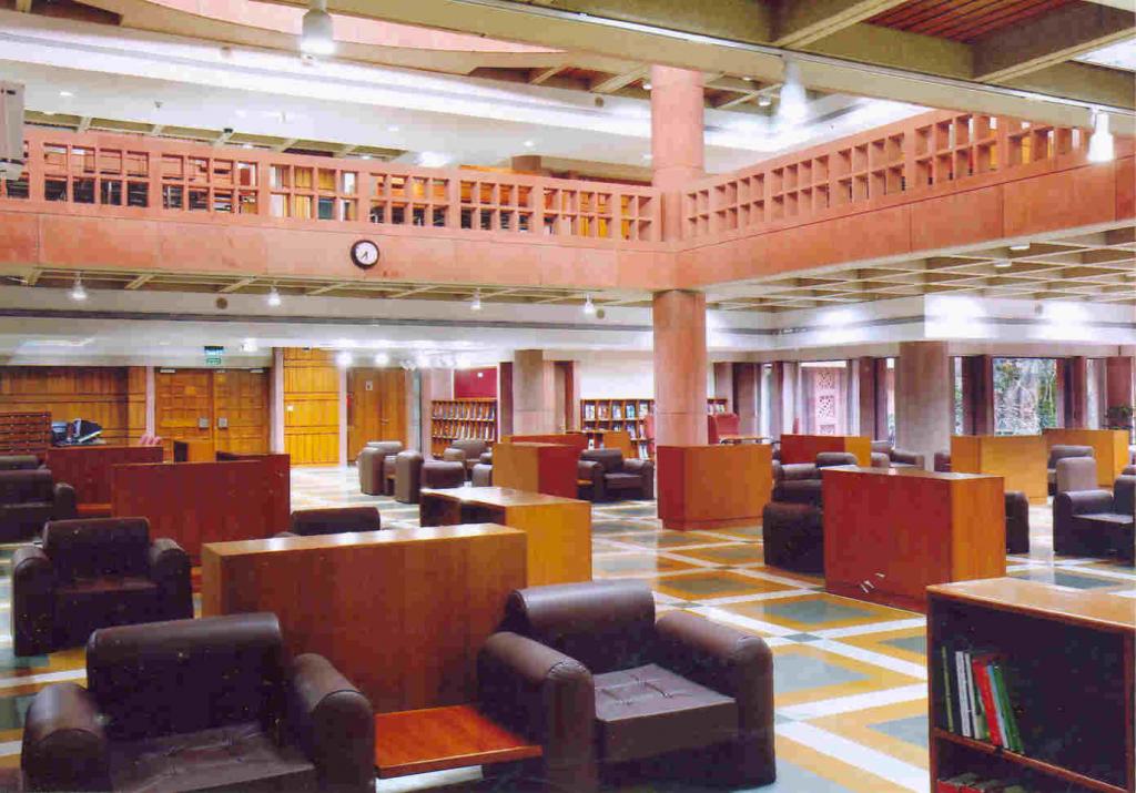 Reading area of the Library