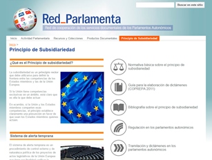Red_Parlamenta web page