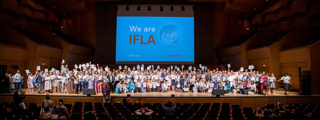 Launch of the IFLA Strategy 2019-2024 at WLIC 2019, Athens, Greece