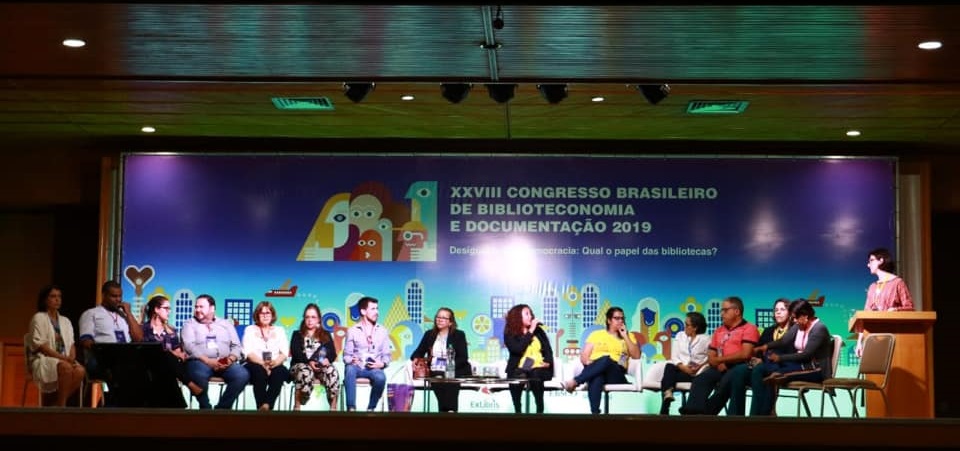 IFLA Strategy panel discussion at the Brazilian Congress of Library, Documentation and Information Science, the largest event in the region.