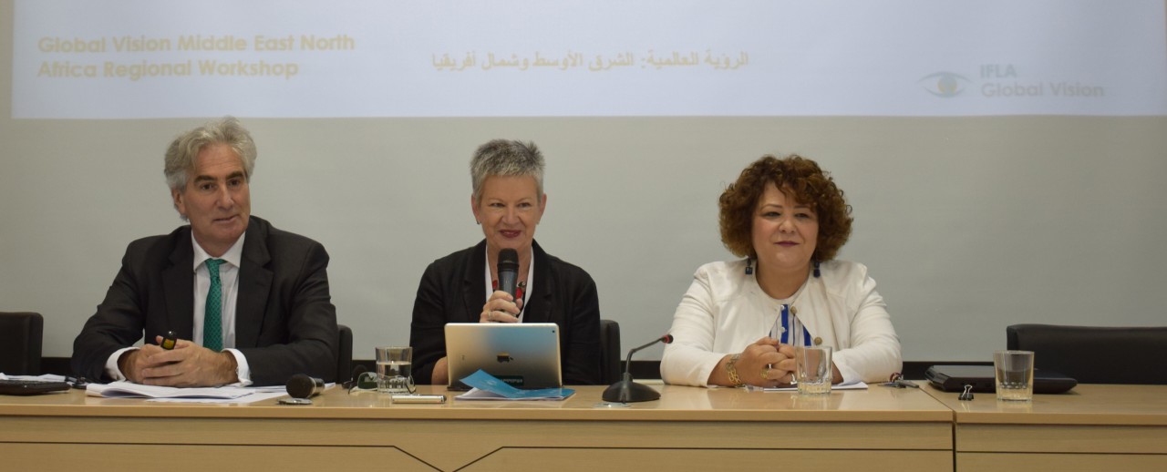 IFLA Secretary General, President-elect and General Director of the National Library of Tunisia