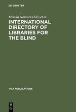 International Directory of Libraries for the Blind