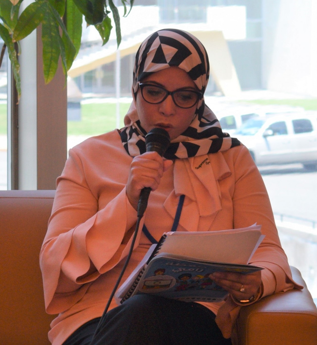Zoubeida Bouallagui, Head of Unit for Technical Monitoring and Dissemination, Public Reading Directorate of the Ministry of Culture, Tunisia