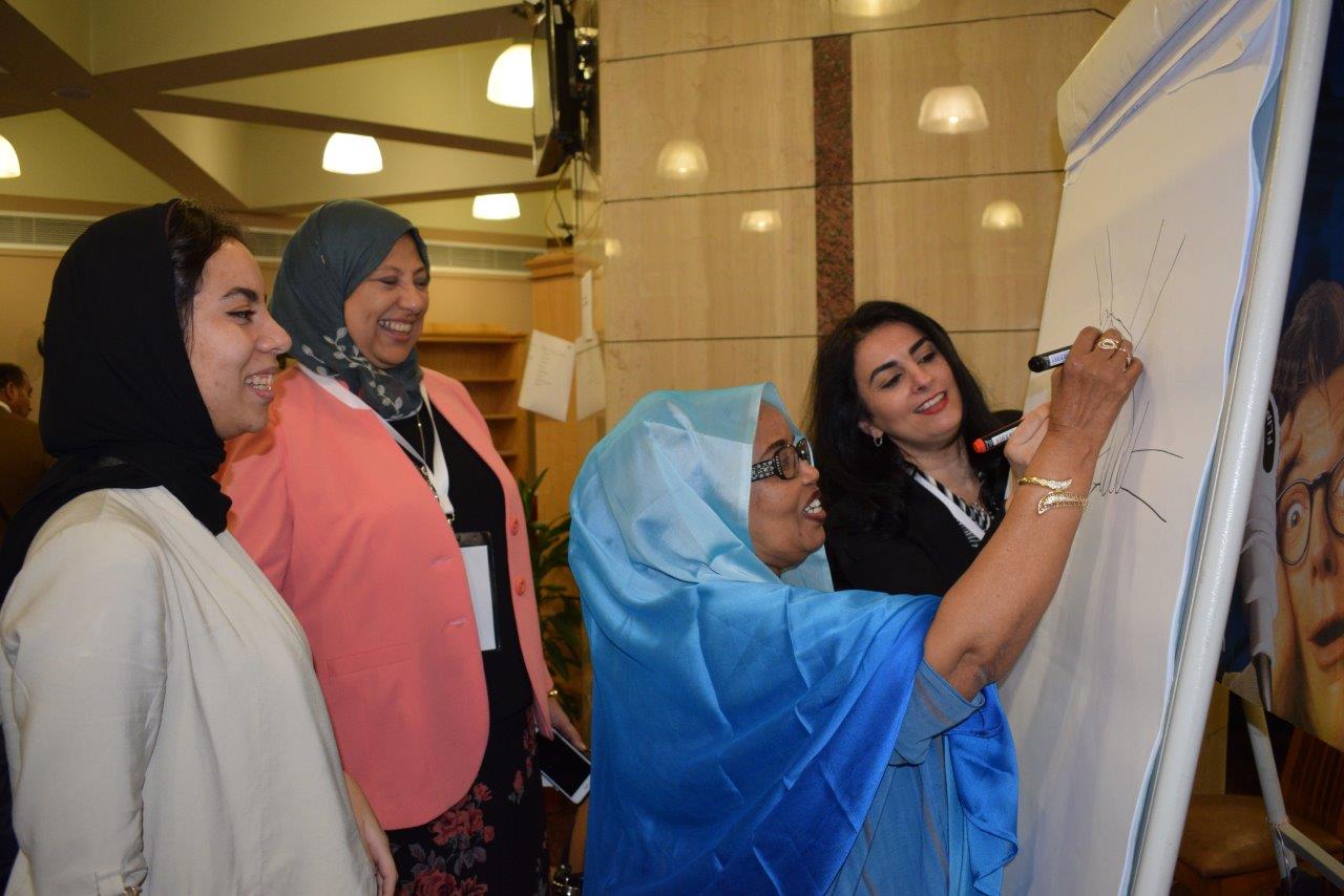 Participants at the IFLA MENA workshop on strategies for stronger libraries, Alexandria, Egypt, 12-13 November 2019