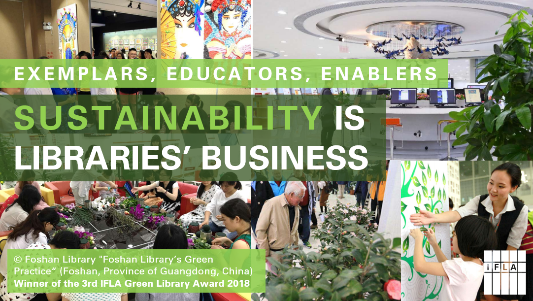 Sustainability is libraries' business