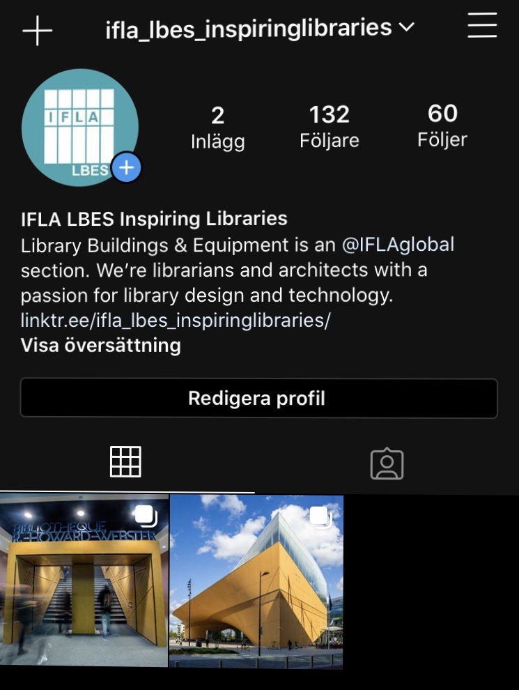 IFLA LBES new Insta account