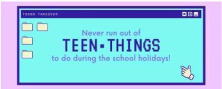 Logo of Teen Things services from Singapore NLB