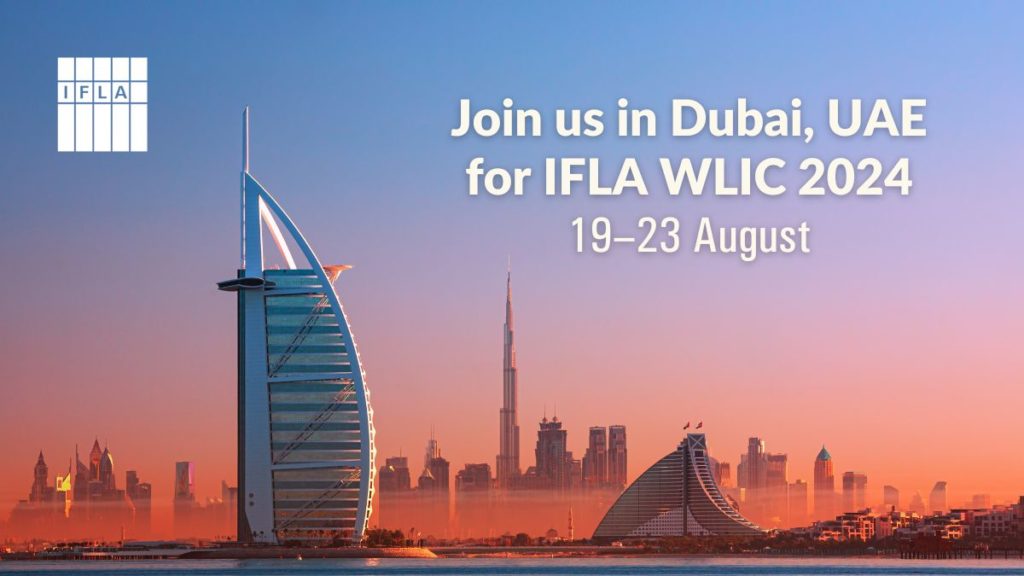 IFLA WLIC 2024 in Dubai, UAE